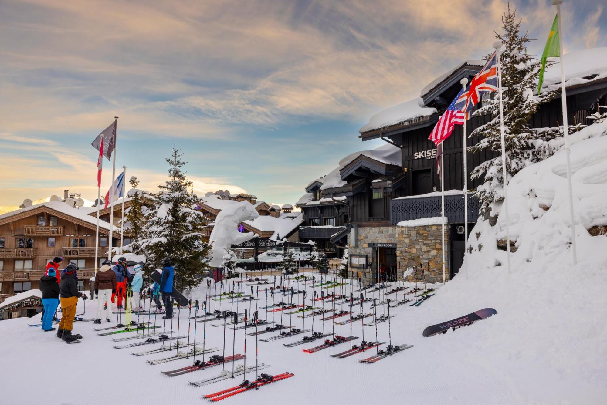 Hotel Le Lana Courchevel Exteriér fotografie